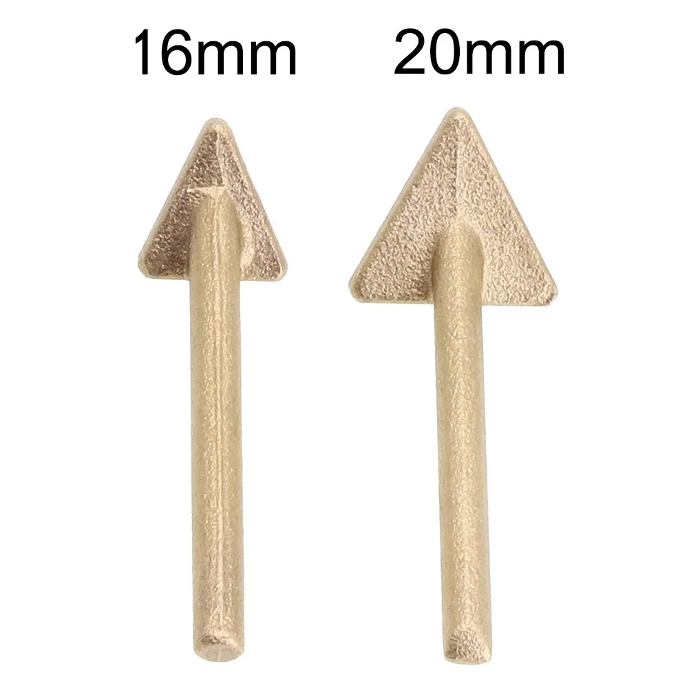 

2pcs 16/20mm Triangular Soldering Tips Copper Smoothing Head Welding Tips For 80 Watt Iron Plastic Welding TPO TEO PP Auto Bumpe