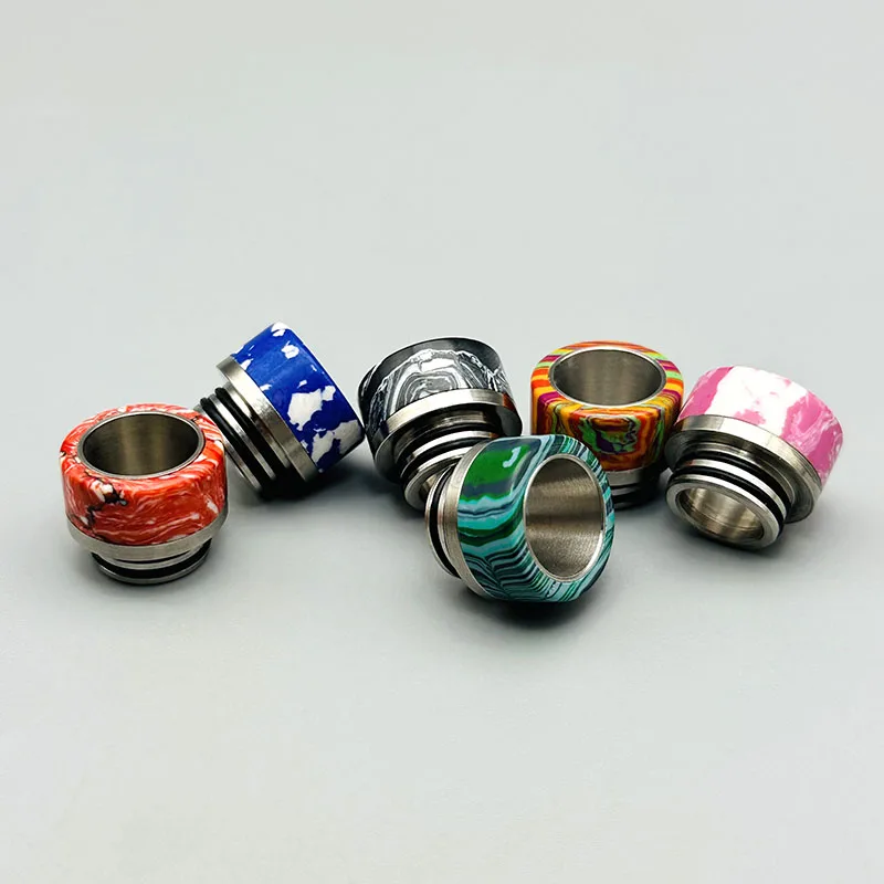 DSX 810 Resin Mouthpiece Stainless Steel 810 Wide Bore Drip Tips For zeus x rta Kylin Mini V2 RTA RDA Atomizer RTA RBA Blaze RTA