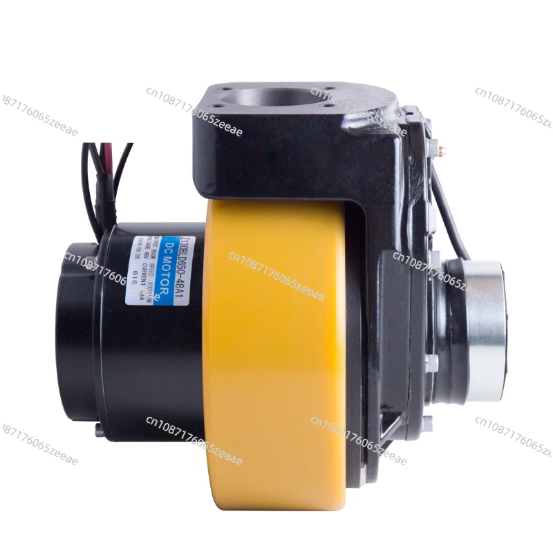 650W 750W 1000W Rubber Drive wheel 24V 48V DC brush brushless driving wheel motor for Electric forklift pallet truck