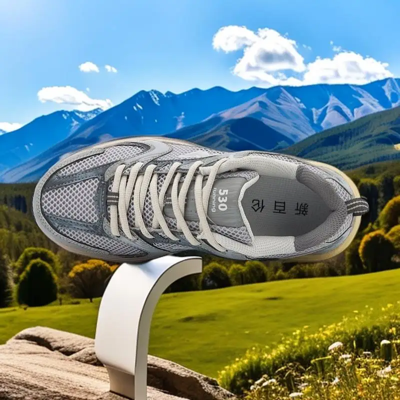 

Breathable Knitted Running Shoes, Quick Sweat Drying, Comfortable for Long Run