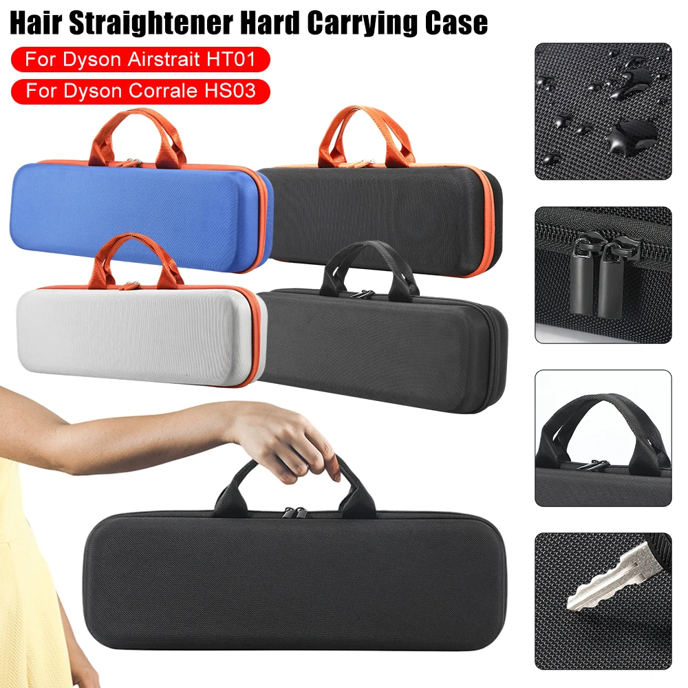 

Hard Carrying Case For Dyson Airstrait HT01/ Corrale HS03 Shockproof Portable Storage Bag Home Hair Straightener Protective Bags