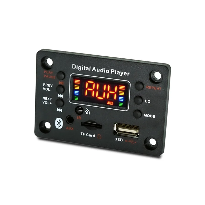 T85C MP3 Player Module Bluetooth-Compatible JQ- with Power Amplifier Decoder Board Amplifier Car FM Radio Module