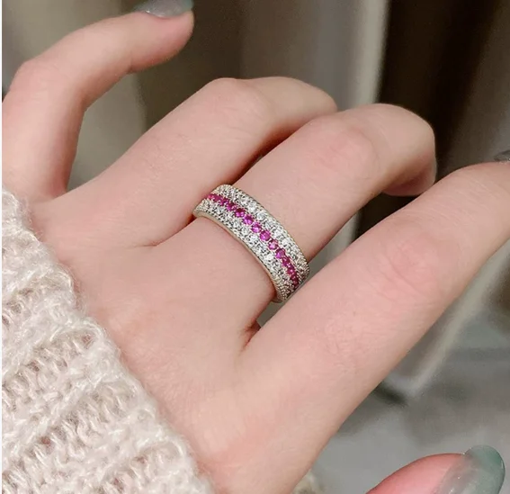 

Кольца из серебра 925 пробы, роскошные ювелирные изделия, кольца на палец из желтого золота для женщин, обручальные кольца