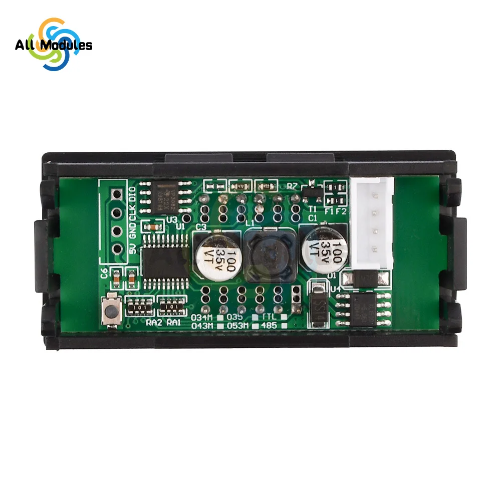 4 Digit 7 Segment Display Module RS485 LED Display ASCII Modbus Display Panel PLC Communication MODBUS