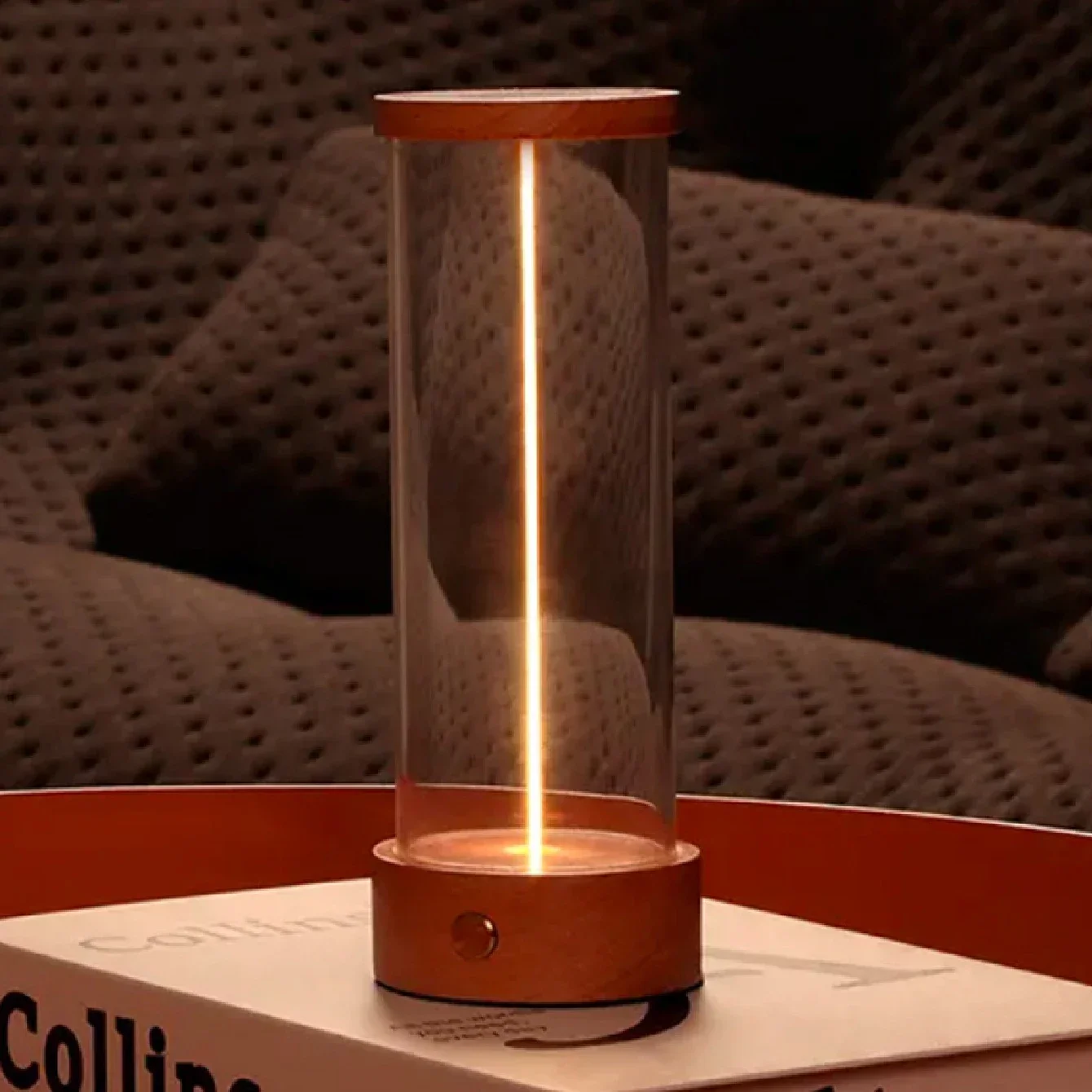 

3-Level Dimmable Cordless LED Table Lamp - Rechargeable, Portable Wireless Atmosphere Light for Home/Office