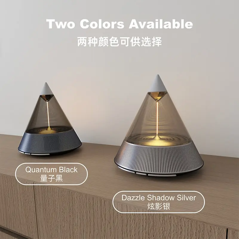

Creative Aromatherapy Atmosphere Lamp BT Speaker Quantum Light Bedroom Bedside Hifi Sound High Quality Wireless Stereo Subwoofer