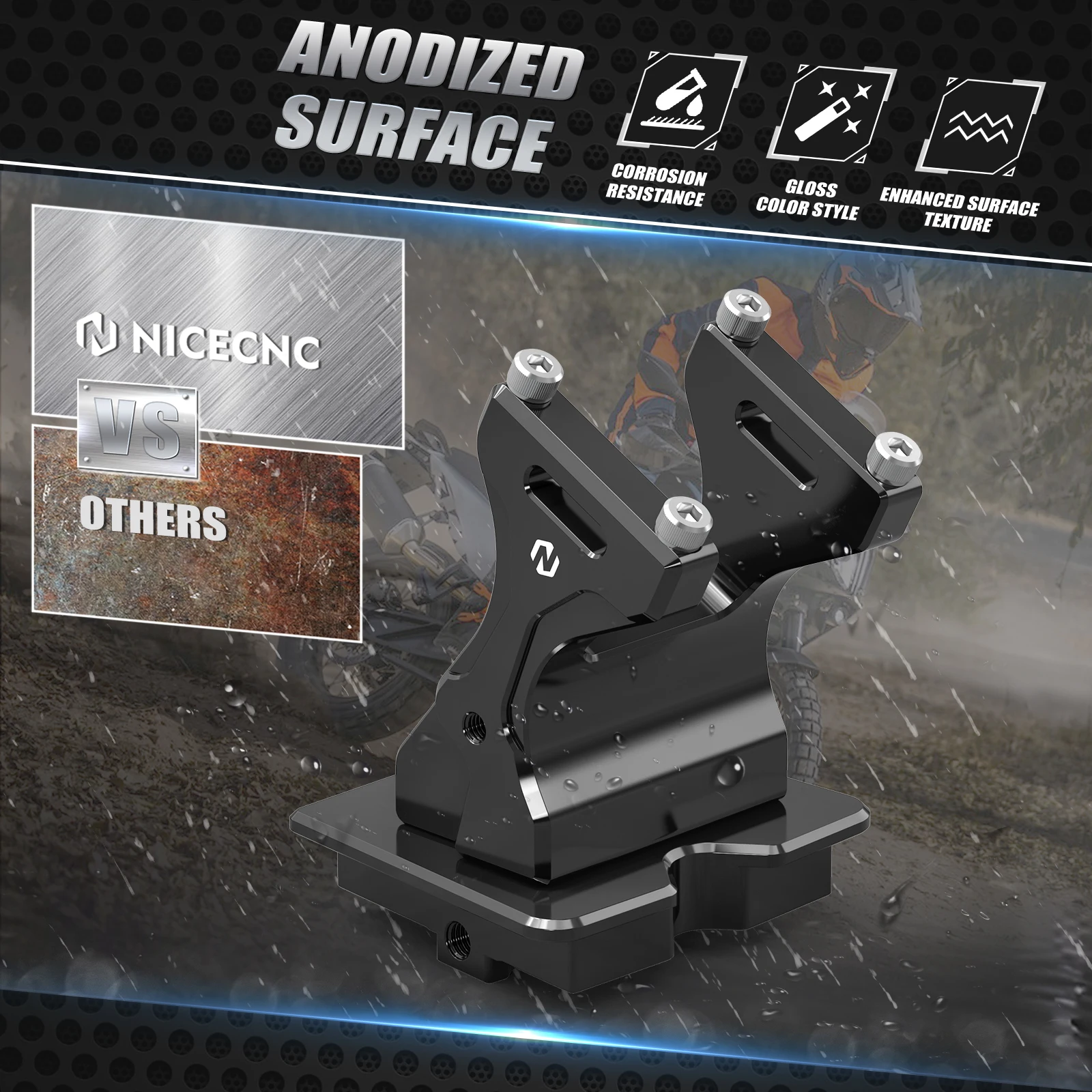 Navigation GPS Mount Bracket For KTM 790 890 Adventure R/S/Rally 2019-2022 390 Adventure 2020-2024 Husqvarna Norden 901 2022-23