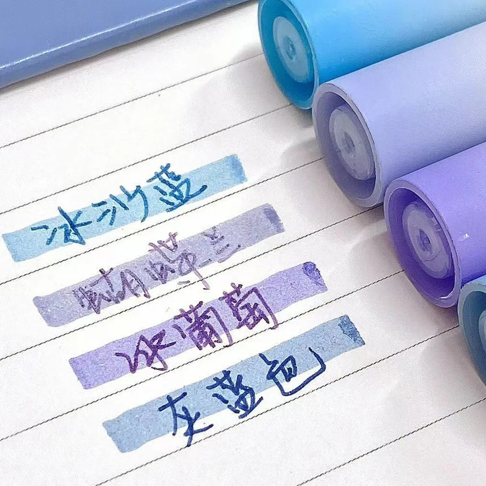 

4 шт. флуоресцентные маркеры, нежные цветные маркировочные ручки для заметок, учебы, офиса, набор ручек-маркеров, маркеры