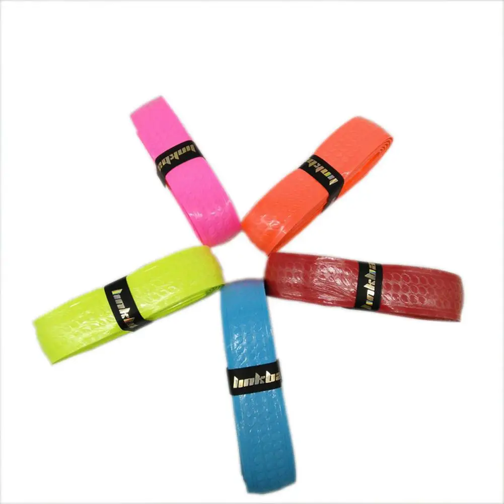 Overgrips Anti-Slip Tennis Racket Badminton Grip Tape Multicolor Handle Grip Protection Tape For Fishing Rod