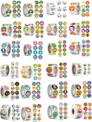 Wholesale  Animal Stickers Loved by Children Early Childhood Encourage Reward brave favorite cute Adhesive Labels 100pcs