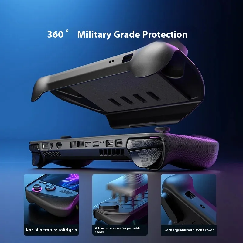 Jsaux Modcase For Rog Ally X Protective Case Skin Custom Cases Detachable Front Shell Cover For Asus Rog Ally X Accessories Gift