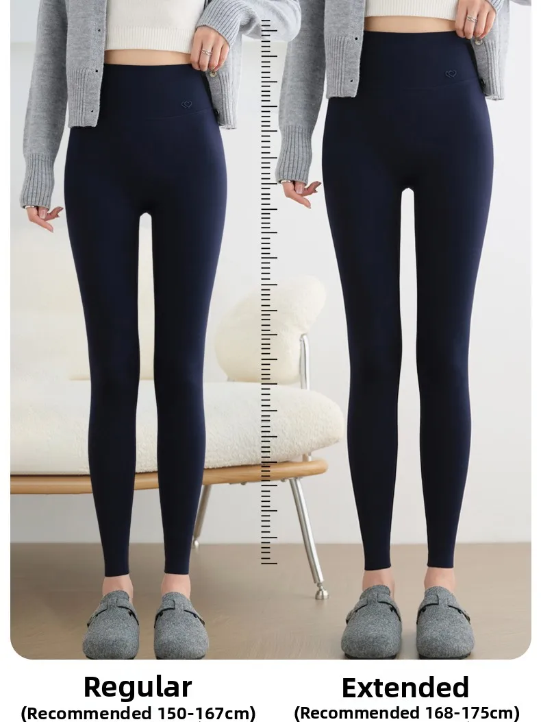 ارتفاع الخصر Thiened arkskin اليوغا السراويل النسائية الخريف الشتاء الدافئة Fce اصطف البطن التحكم التخسيس السراويل الطويلة