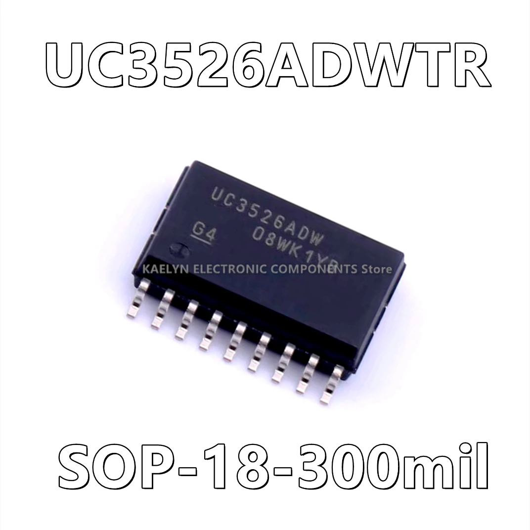 10Pcs/lot UC3526ADWTR UC3526ADW Buck, Boost, Flyback, Forward Converter, Full-Bridge, Half-Bridge, Push-Pull Regulator 18-SOIC