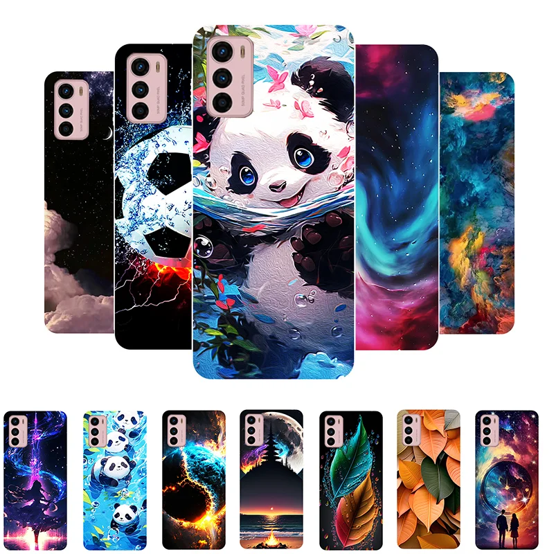 Case For Motorola Moto G42 Cute Panda Shockproof Silicone Cover For Moto G42 G 42 Bumper MotoG42 Coque Fundas