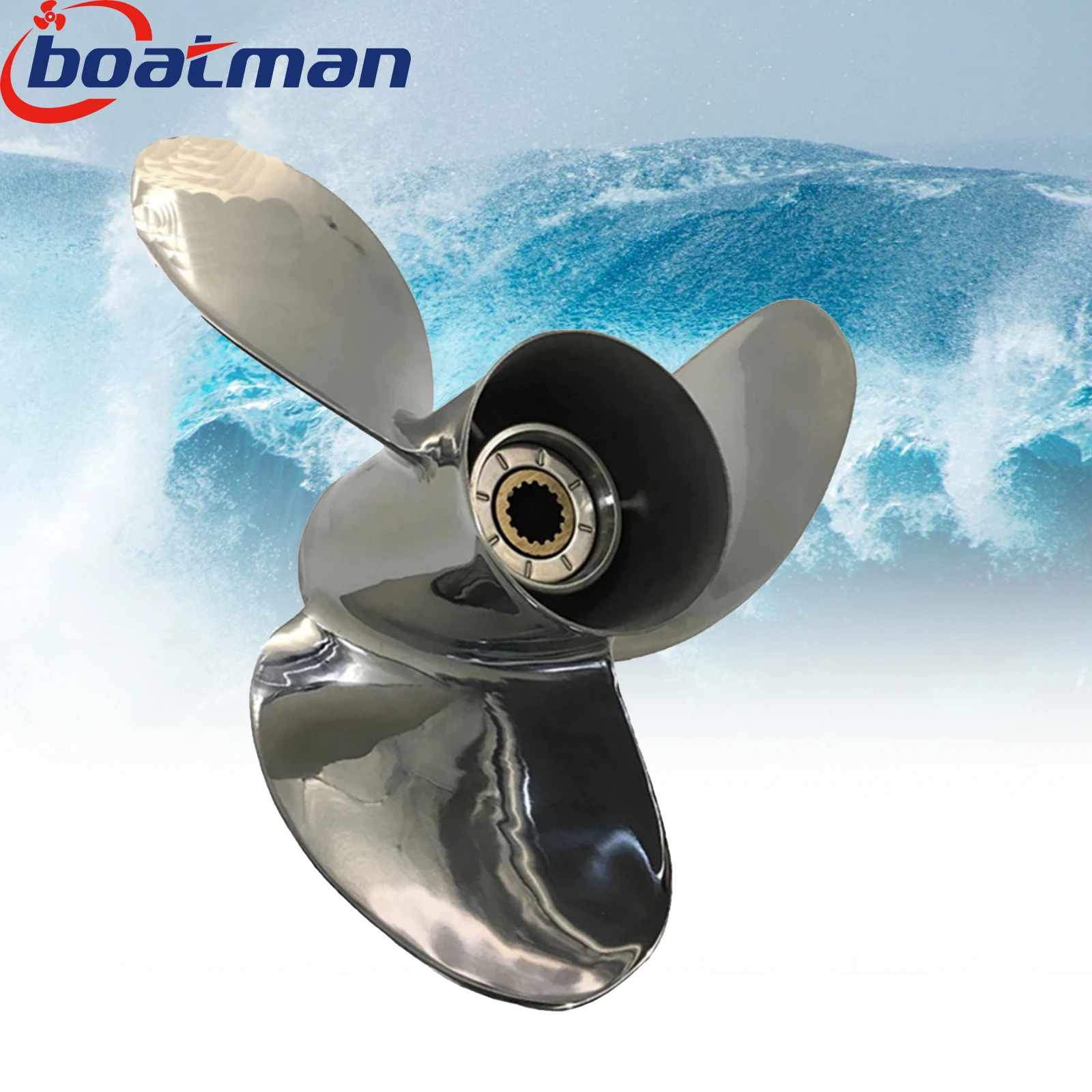 Outboard Propeller 14.25x17 For Honda 115HP135HP 150HP 200HP 225HP 250HP Engine Stainless Steel 15 Tooth 58133-ZY3-B17AH LH