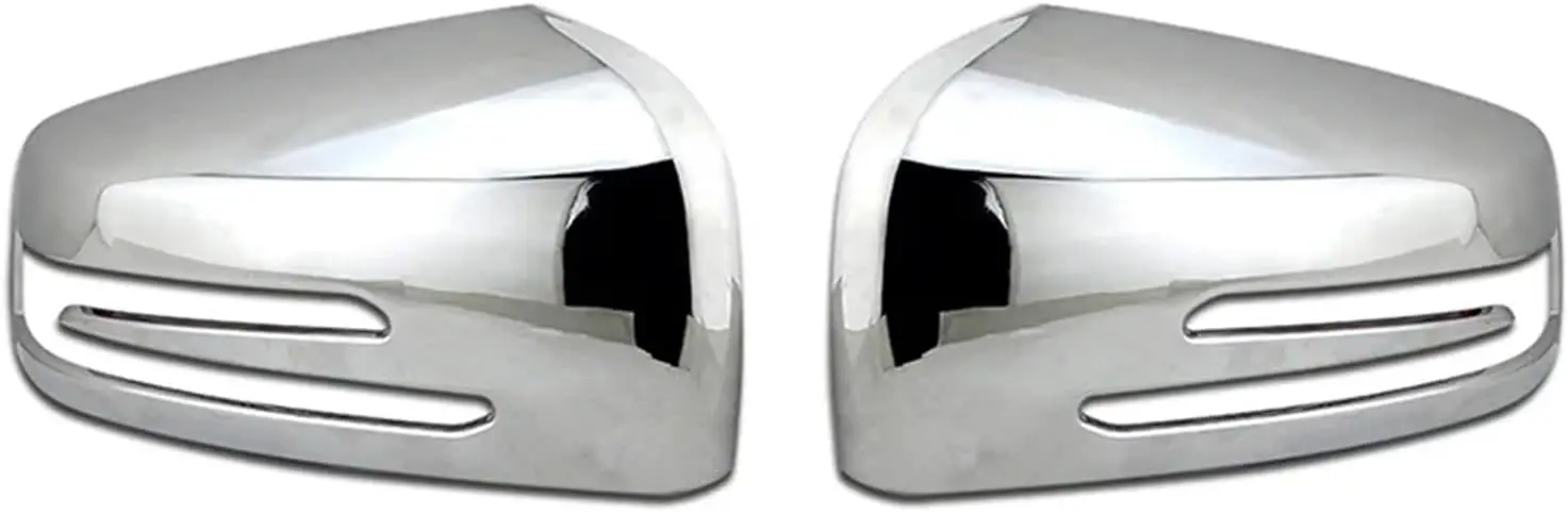 

Двусторонние матовые хромированные автомобильные зеркала заднего вида, крышки с крыльями, прямая замена крышки для L и R боков для Mercedes Benz W221 S Class