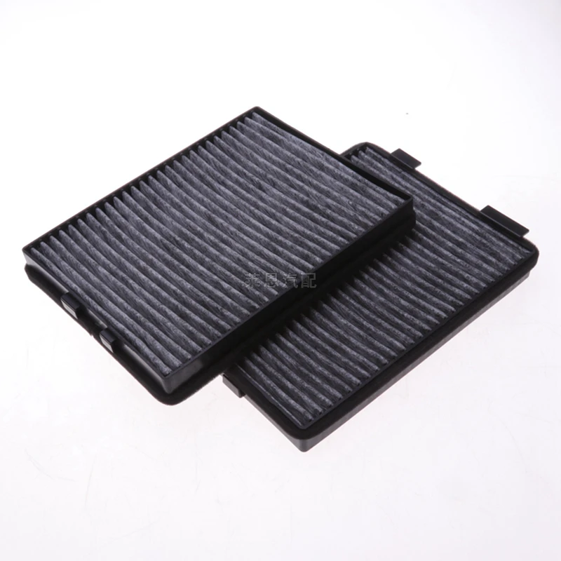 1Pair Cabin Air Filter Set for BMW e39 525i 528i 530i 540i M5 ALPINA B10 D10 OEM:64110008138 64319069927 64118391200 64119216588