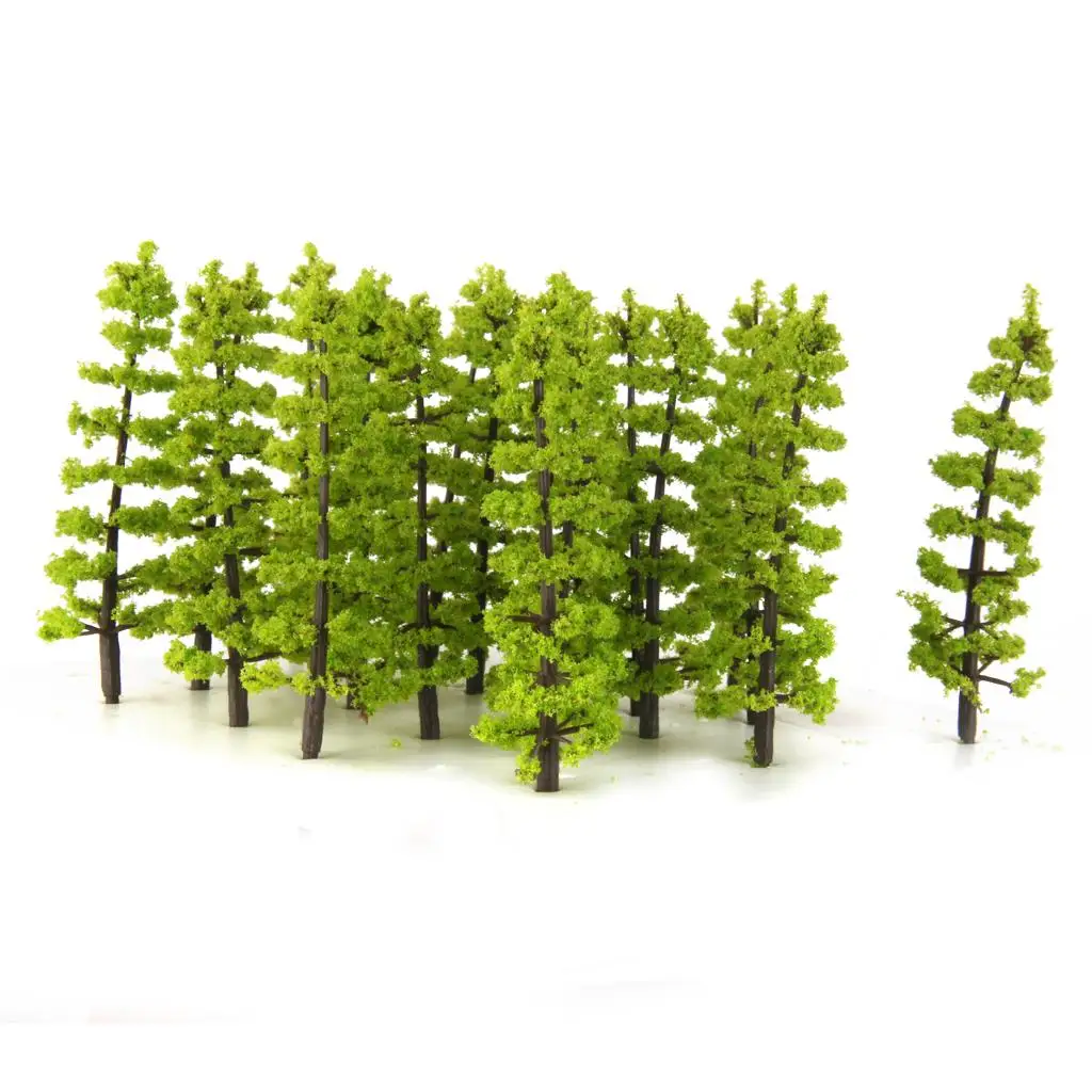 

Набор из 20 елочных деревьев, модель поезда, парк, пейзаж, пейзаж, HO 1: