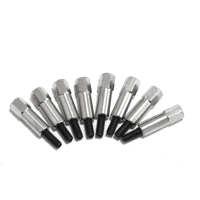 CHROME VALVE COVER BOLT SET FITS CHEVY 283 305 327 350 383 SBC STUD KIT 8 Pc SET