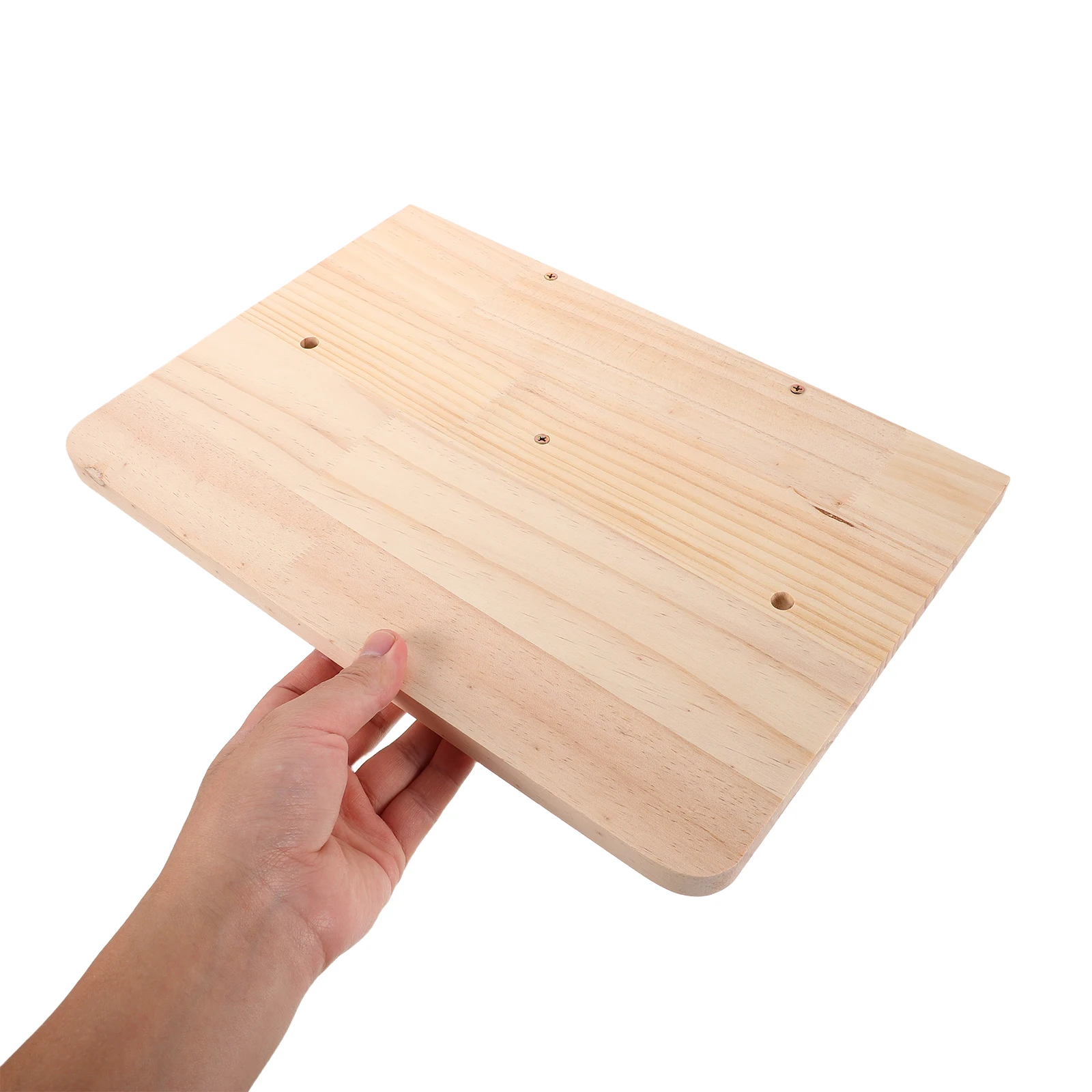 

Outdoor Multi-function Base Butterfly House Mount Mounting Rectangular Board Birdhouse Wood Mail