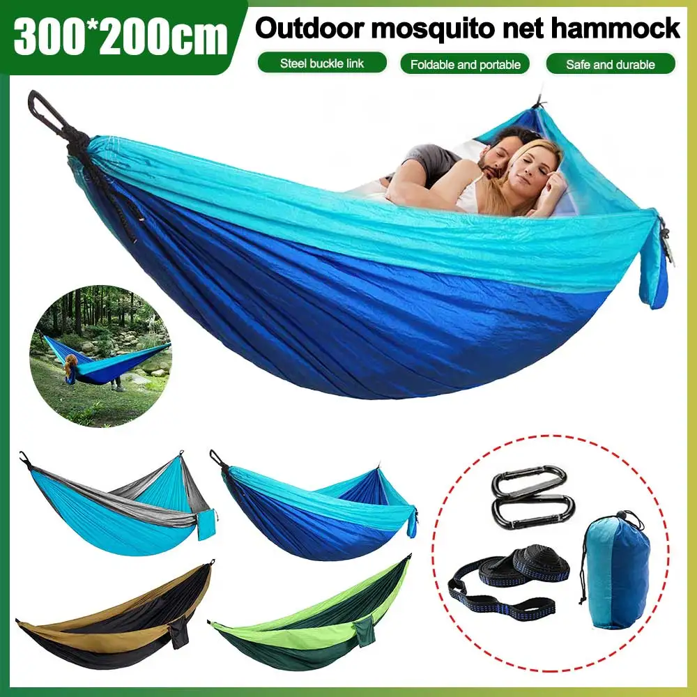 

Camping Parachute Hammock Survival Garden Outdoor Furniture Leisure Sleeping Hamaca Travel Double Hammock