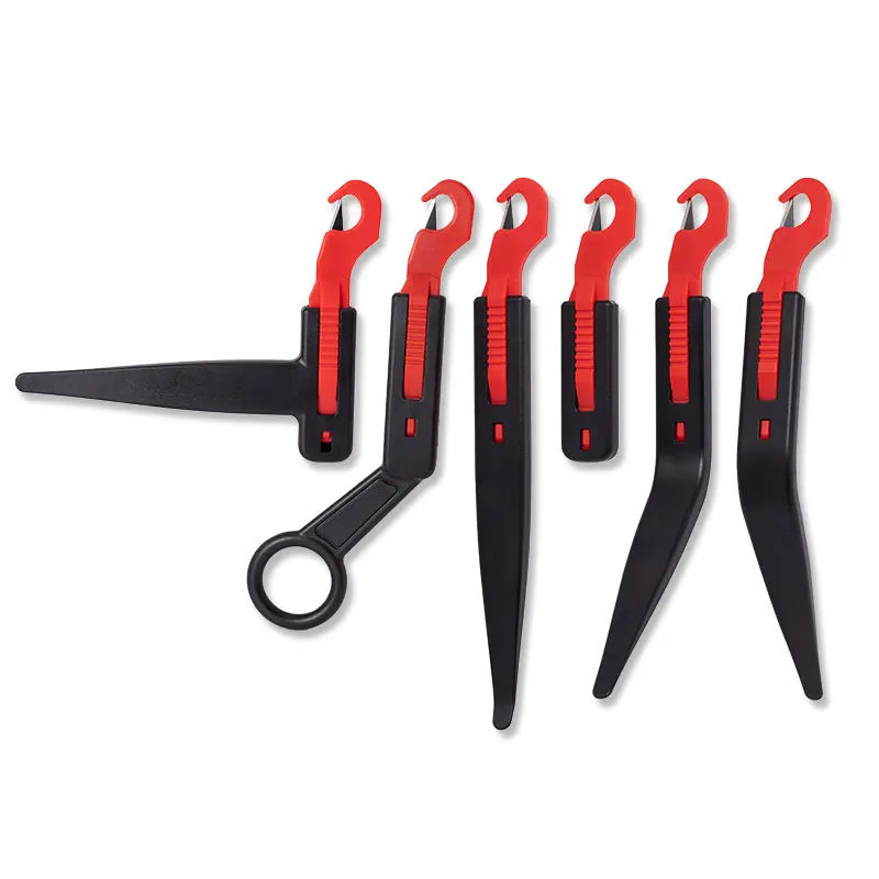 

EHDIS 6pcs Precision Craft Knife Mixing Set Scalpel Blade Carbon Fiber Film Car Vinyl Wrapping Paper DIY Safety Cutting Tools