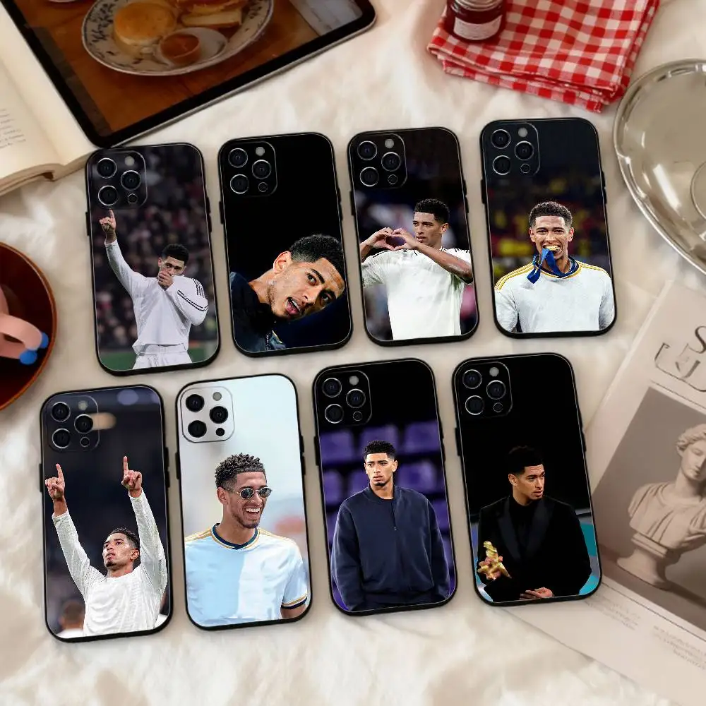 

Jude Bellingham Real M-Madrid Phone Case Silicone Soft For IPhone 17 16 15 14 13 12 11 X XR Plus Pro Max Plus