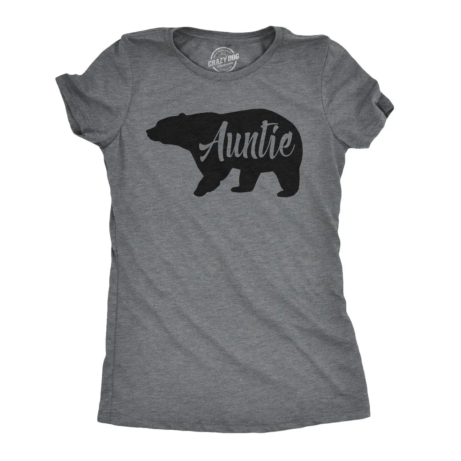 Auntie Bear T Shirt Cute Aunt For New Moms Mothers Day Relatives