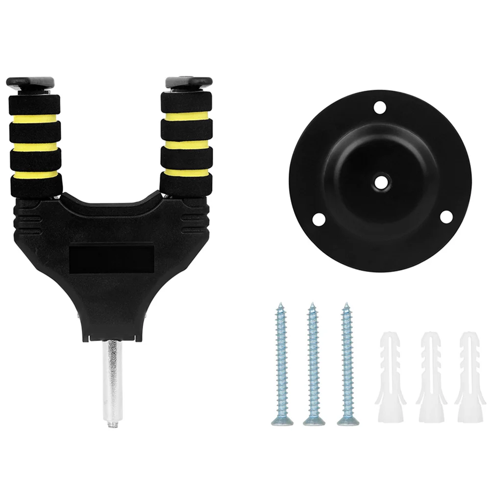 

Guitar Wall Mount Hanger Black Hooks Sponge Bass Accessories Circular Metal Base Guitars Ukuleles Basses Electric