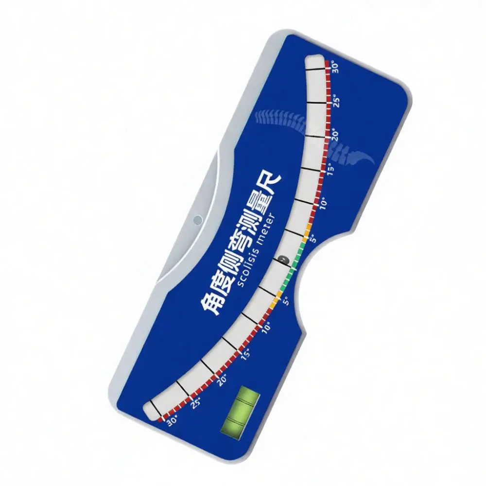Scoliosis Measuring Ruler Back Curvature Gauge Spine Posture Alignment Monitor Physical Therapy Assessment Instrument