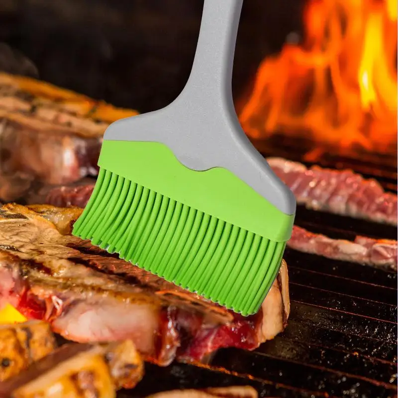 Extra Large Silicone Basting Brush Non-Stick Heat Resistant For Barbecue Grilling Baking Kitchen Utensil