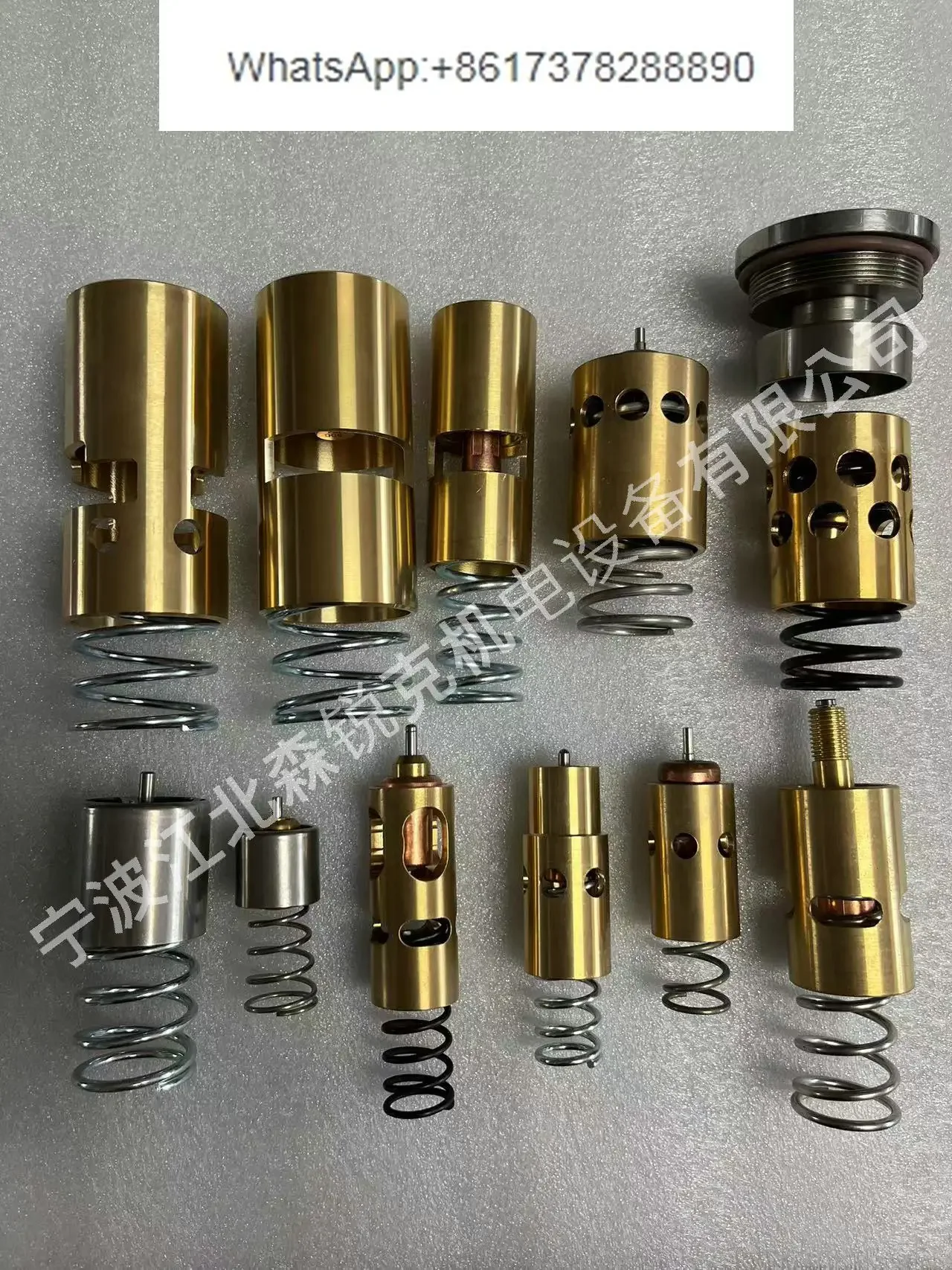 

Air compressor temperature control valve maintenance kit QX105701 thermal control valve repair QX104339/1625185878