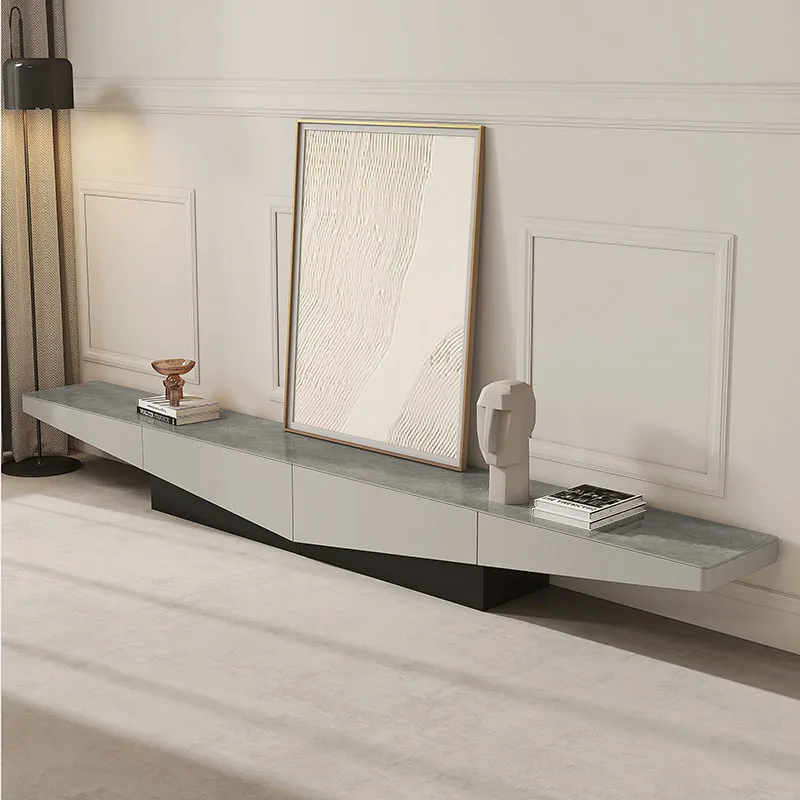

Living Room Modern Tv Stand Light Color Luxury High Gloss Tv Stand Entertainment Center Muebles Para El Hogar House Accessories