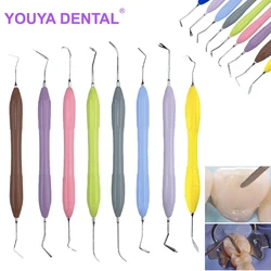 Instrumento restaurador dentário, Enchimento de restauração, Restauração estética, Espátula de enchimento, Ferramentas odontológicas, Antiderrapante, Resina Composta, 1Pc