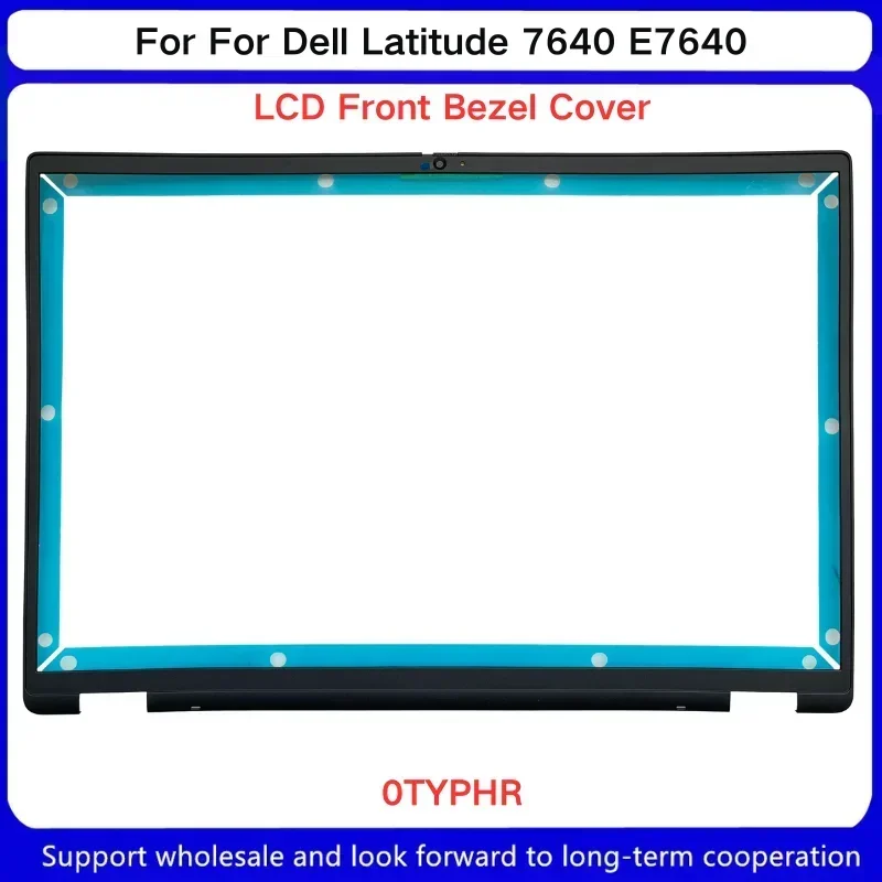 New For Dell Latitude 7640 7650 LCD Back Cover Rear Lid LCD Front Bezel Cover Upper Case Palmrest Cover 0X9JDW 0TYPHR 0JVH7K