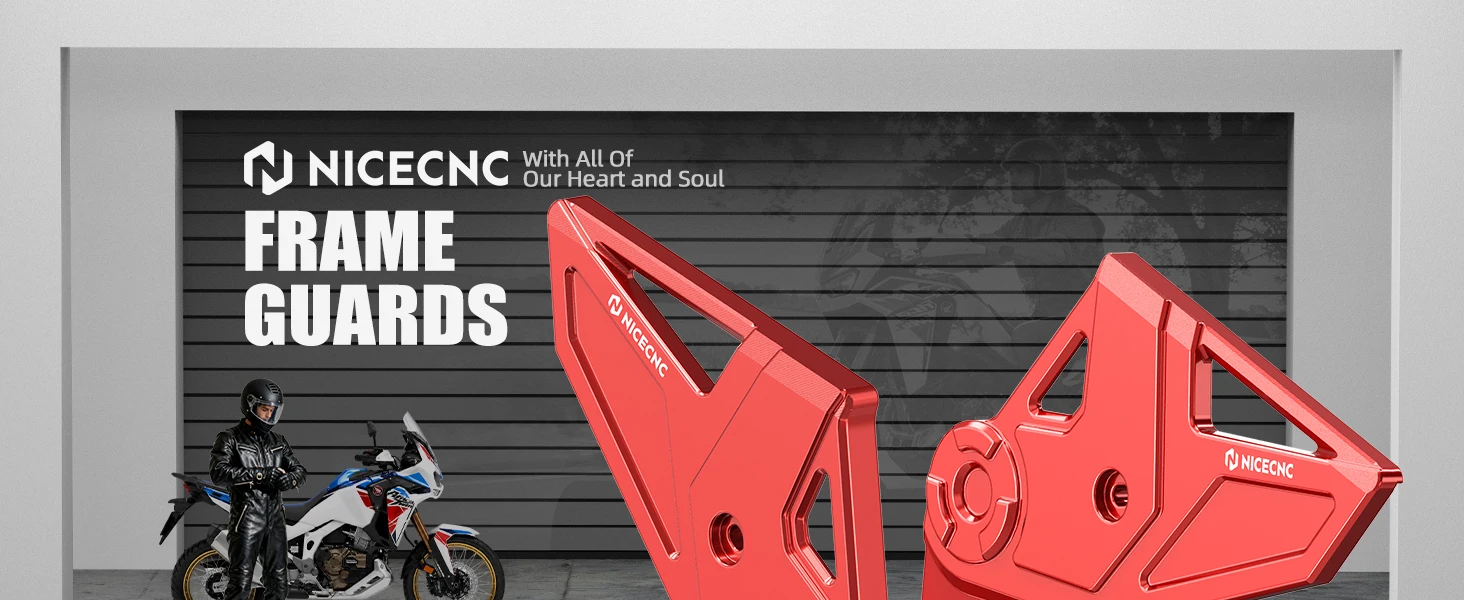 Aluminium-Motorradrahmen-Schutzabdeckungen für Honda CRF1100L AT CRF1100L Africa Twin/Adventure Sports DCT 2020-2026 – Detail 7