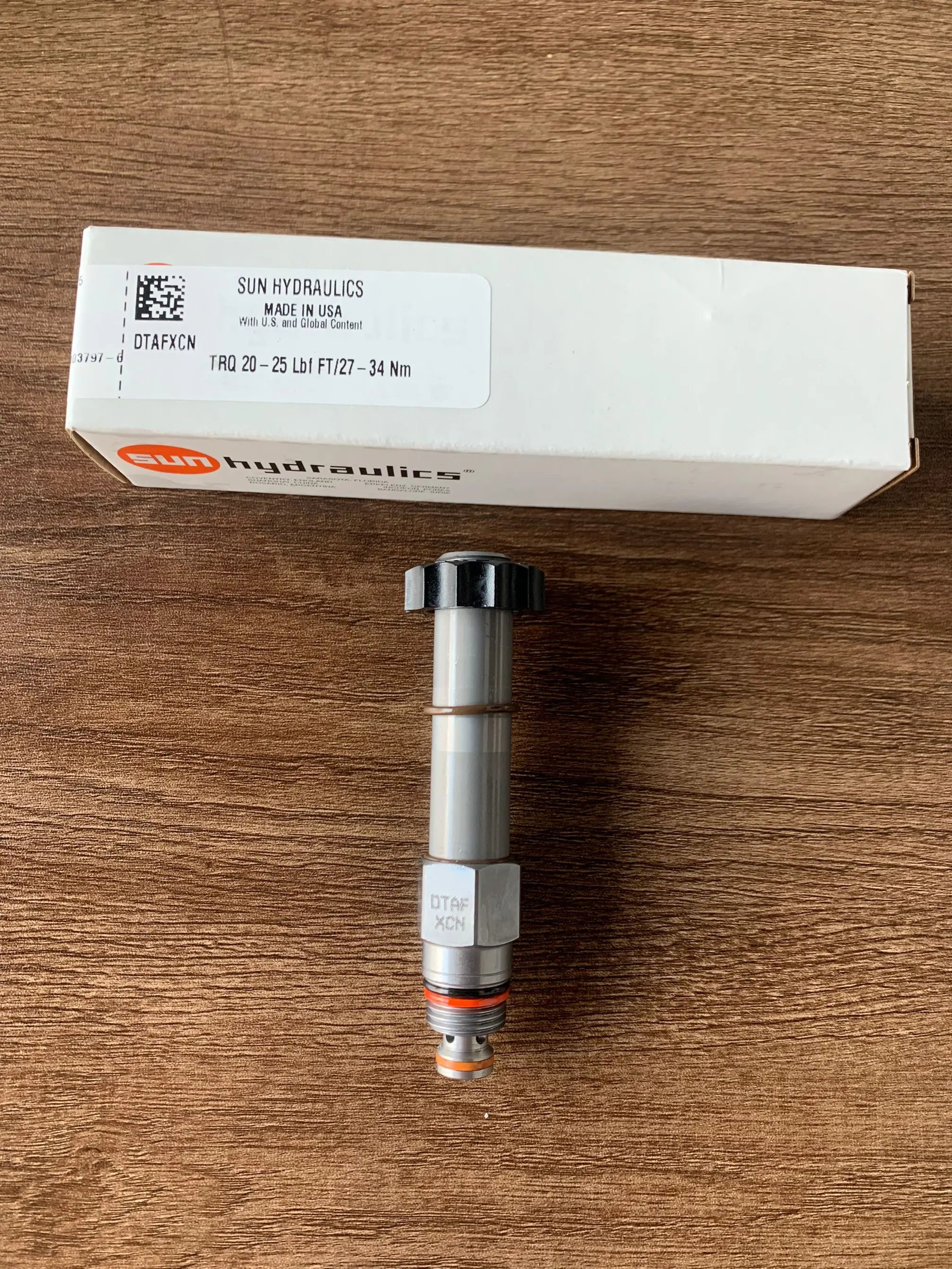 DTAFXCN DTAF-XCN DTAF XCN DTAFXCN224 DTAFXCN-224 DTAF XCN 224 SUN Hydraulics Original Solenid Valve Cartridge Valve SCREW in