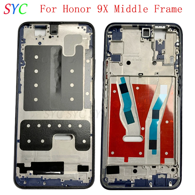 

Middle Frame Center Chassis Cover Housing For Huawei Honor 9X Phone Metal LCD Frame Repair Parts