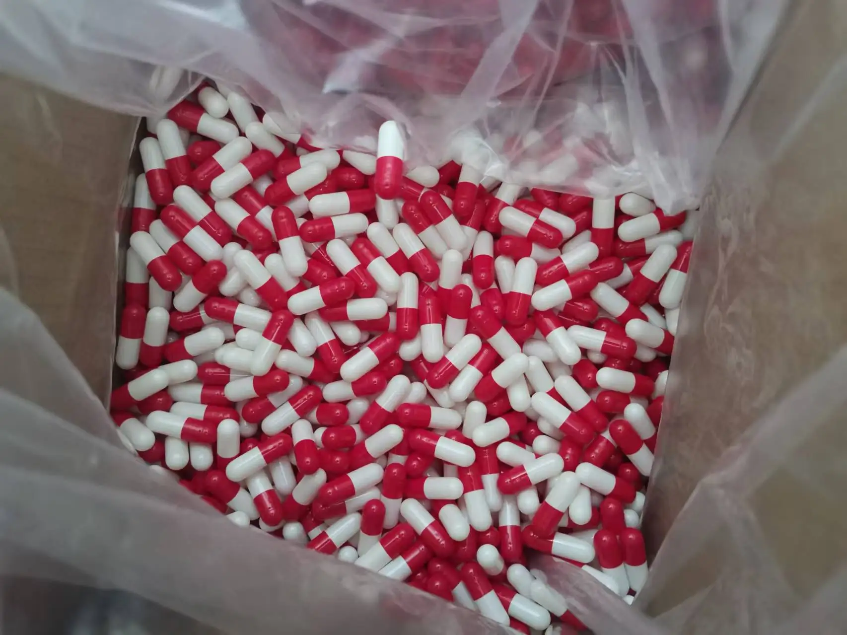 

10000PCS red white Size 00#0#1# Empty Capsules Gelatin Capsules Hollow Hard Gelatin Seperated Joined Capsules