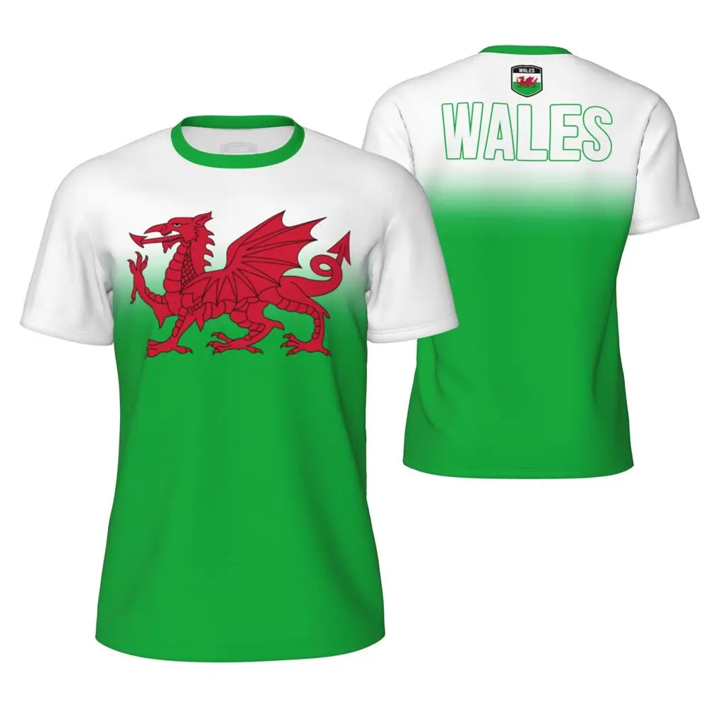 AliExpress Sugiuchi Sports Mesh T-shirt Wales Cymru Flag For Running Bike Soccer Tennis Football Fitness Tees 3D Printed Custom