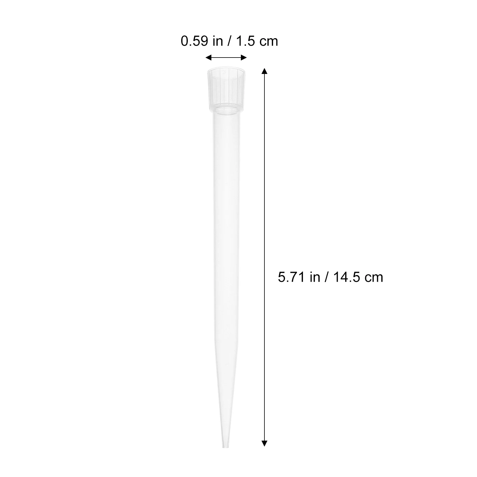 

300pcs Laboratory Pipette Tips 5Ml Leakproof Liquid Transfer Nozzle Tips For Experiments Scientific Analysis Lab Supplies