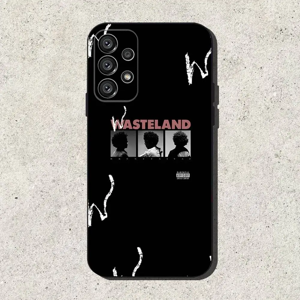 B-Brent Faiyaz Phone Case For Samsung S25,S24,S21,S22,S23,S30,Ultra,S20,Plus,Fe,Lite,Note,10,9,5G Black Cover