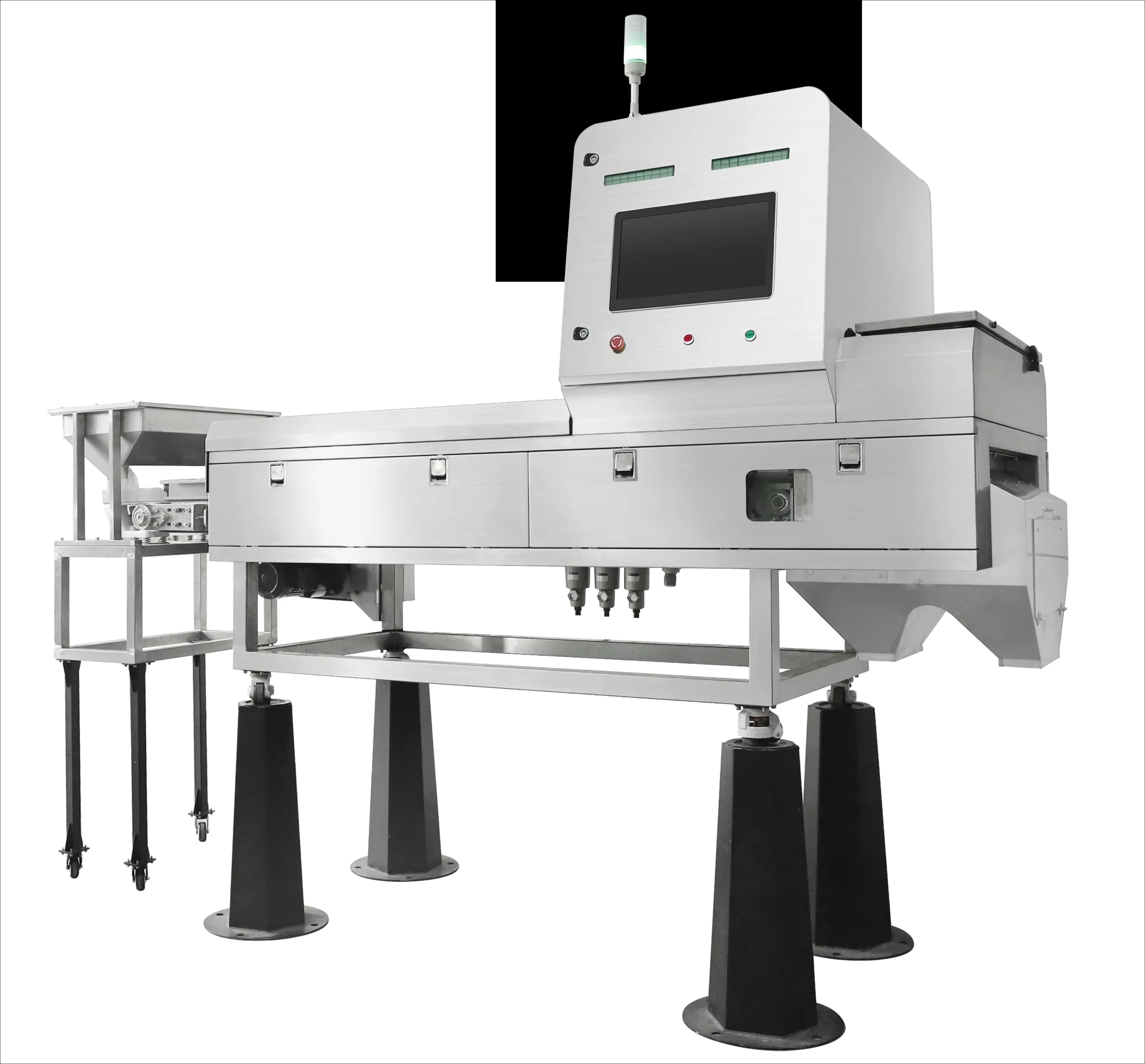 Wesort Intelligent X-ray Detector Color Sorter for Chestnut Macadamia Nuts Walnuts Shape Sorting Machinery