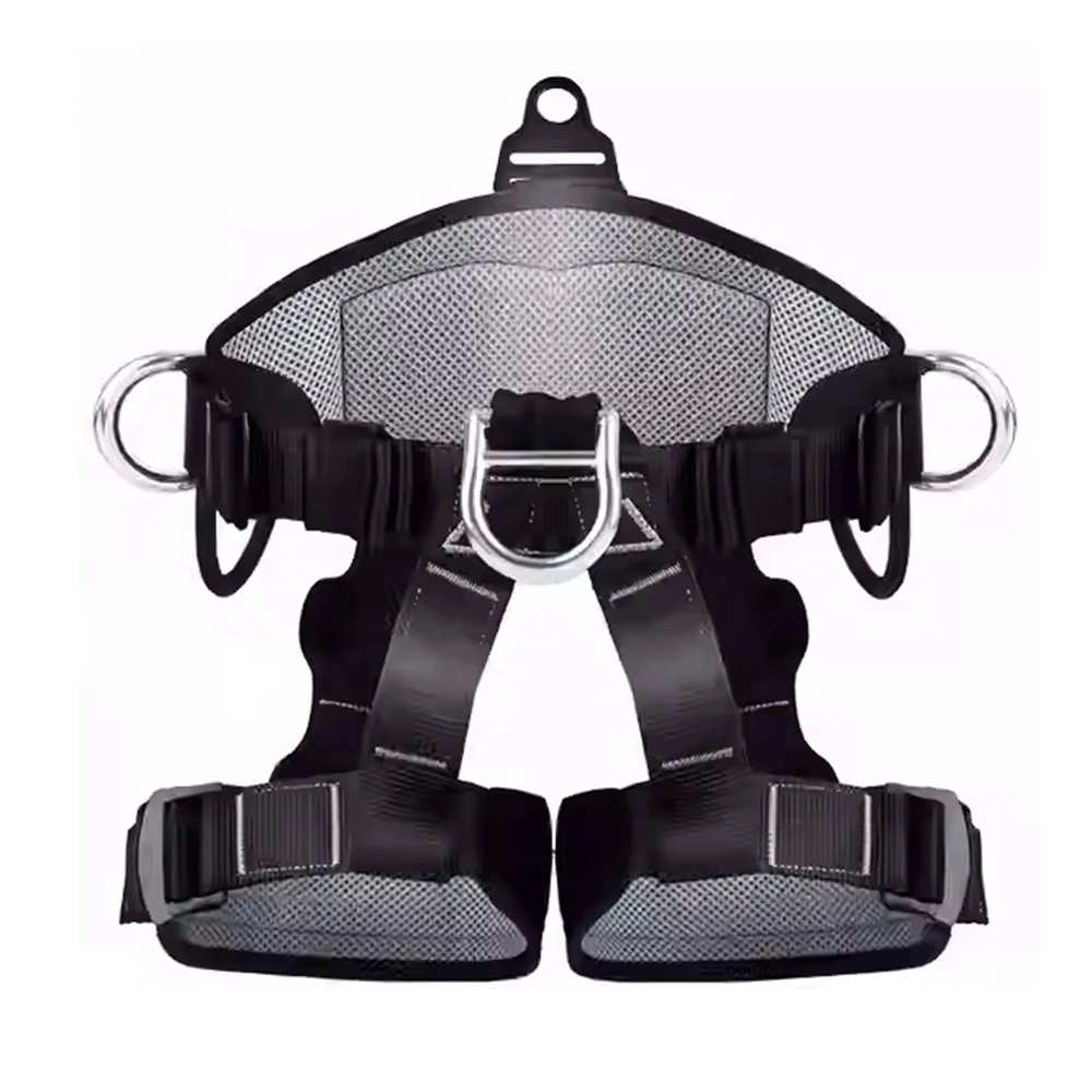 Cintura di sicurezza per tutto il corpo a cinque punti ad alto carico Imbracatura di sicurezza Attrezzatura anticaduta per alpinismo Arrampicata Salvataggio