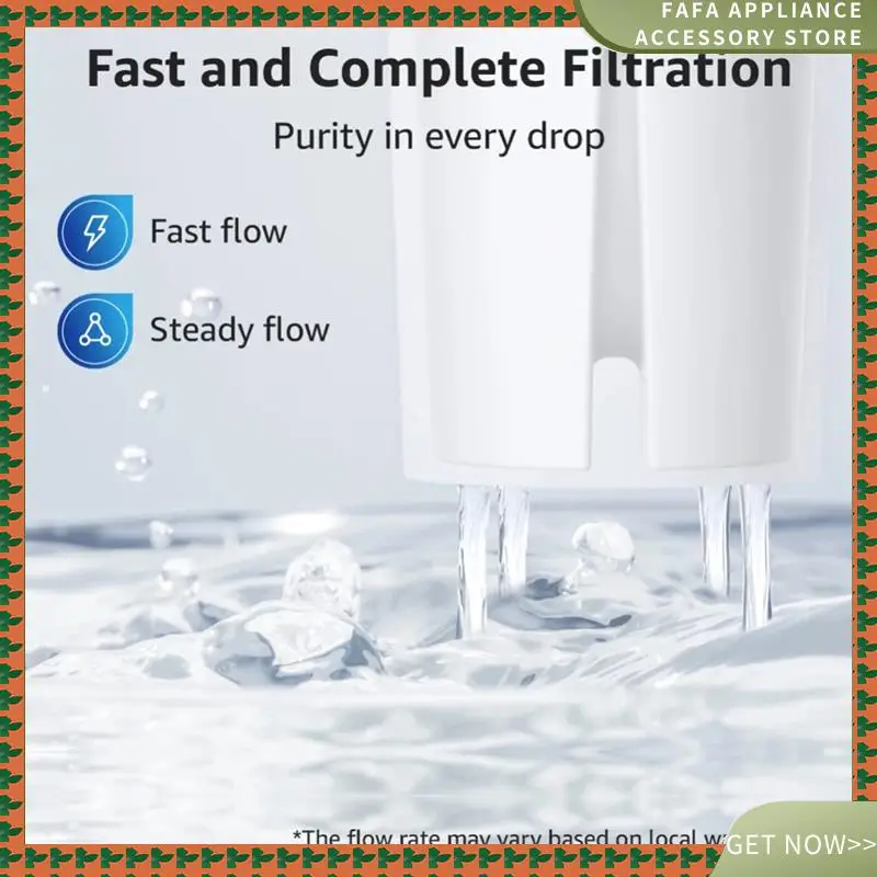 

Certified Pitcher Water Filte Mavea 107007 Wave Vintage Reduces Chlorine Taste And Odor-A70Z