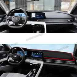 Car Dashboard Sun Shade Sunshade Non-slip Mat Pad for Hyundai Elantra Cn7 2020 2021 2022 2023 2024 Carpet Accessories Interior