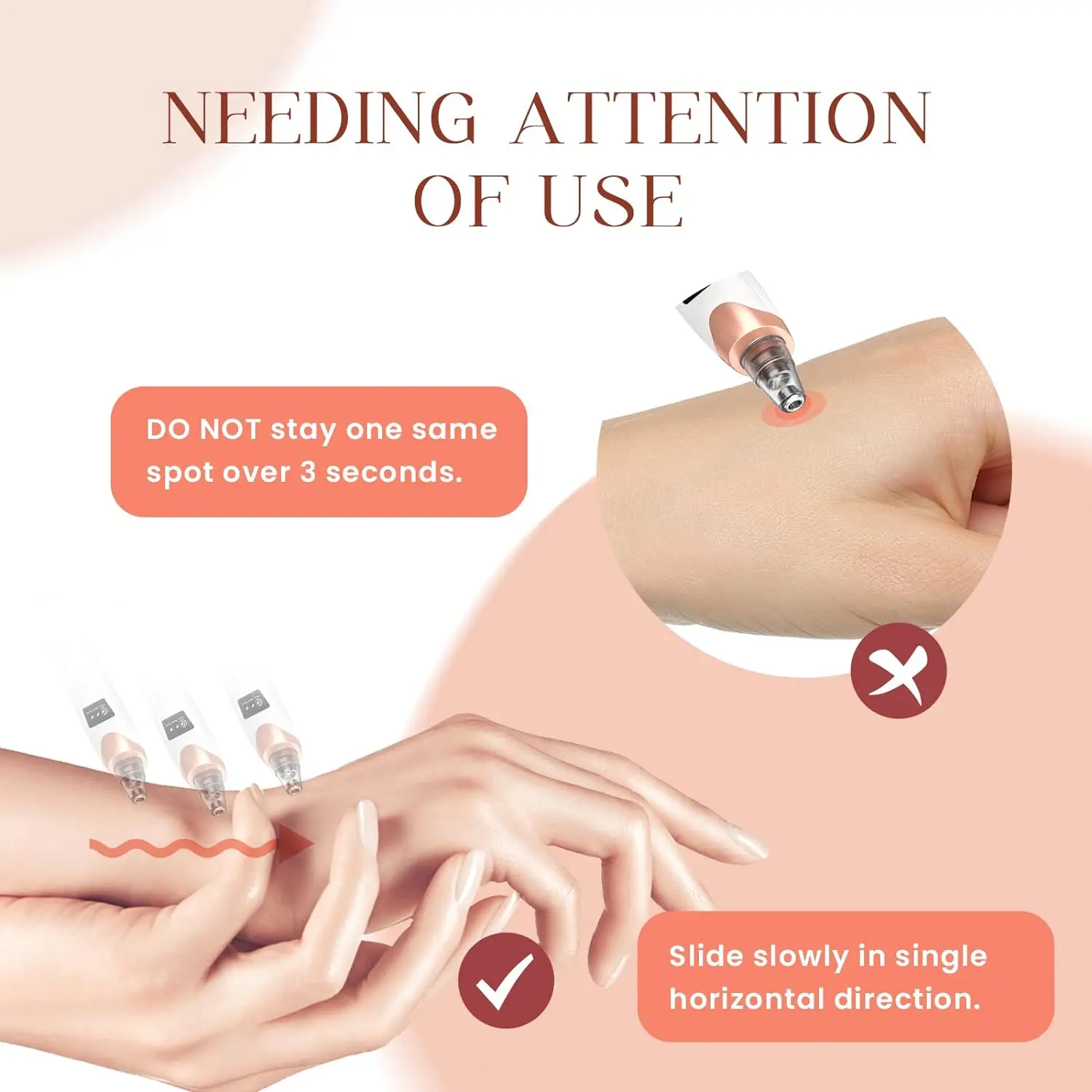 5 in 1 Rimozione di punti neri Macchie scure Aspirapolvere Detergente per pori Strumento per la pulizia del viso Punti Noir Estrattore Brufolo Acne Sebum Ventosa