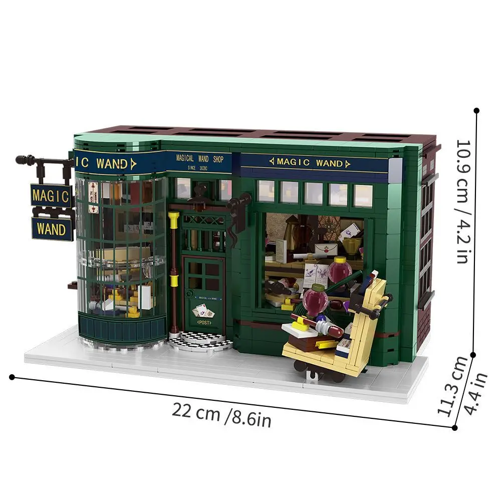 2025년 신제품 DIY 미니어처 하우스 키트 가구 포함 창의적인 마법 상점 공예품 성인 및 청소년용 크리스마스 생일 선물