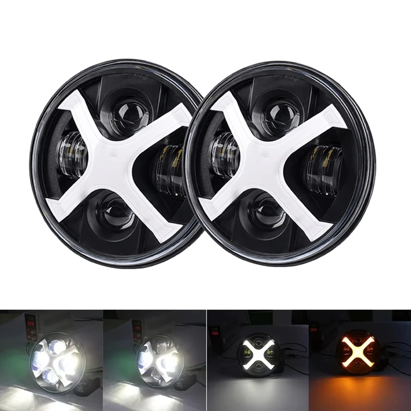7 インチラウンド Led ヘッドライト 7 