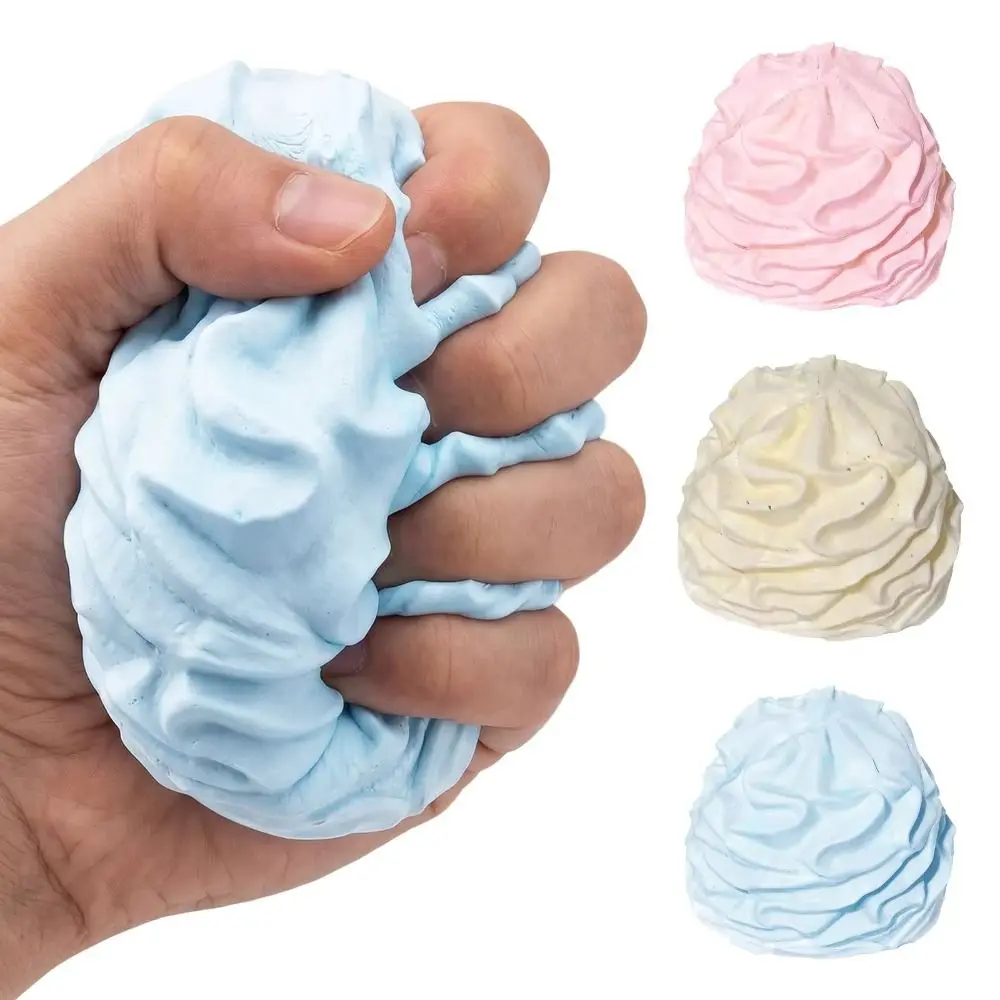 Creative Hand Relax Cream Roll Squeeze Slow Rebound Kneading Push Bubble Roll Pinch Food Shape Cake Slow Rising Anxiety